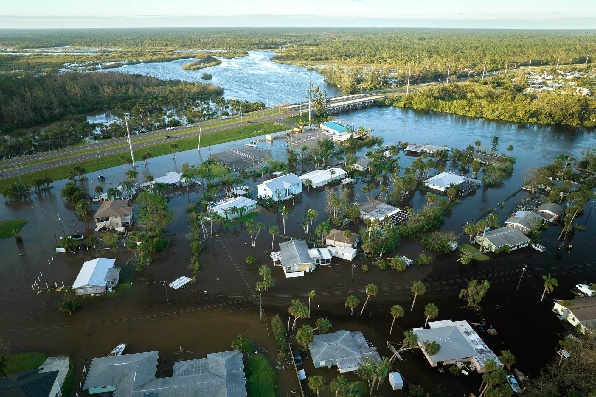 Hurricane flooding