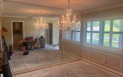 Removing Wall Mirrors in Hallandale Beach and Miami Beach