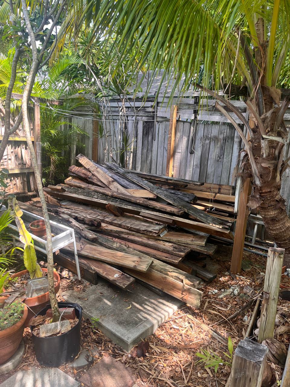 Miami Yard waste Junk Removal